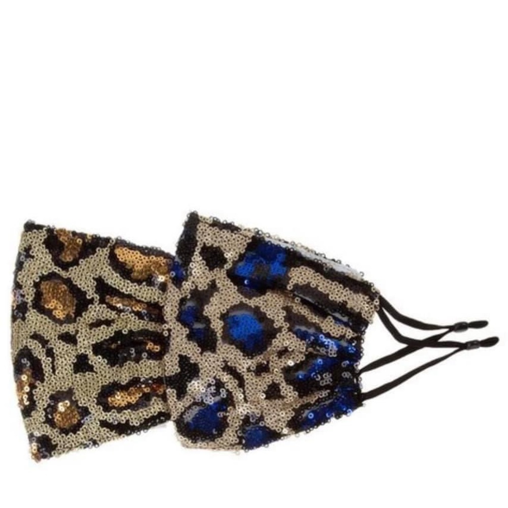 Leopard Sequence Face Mask 🐆